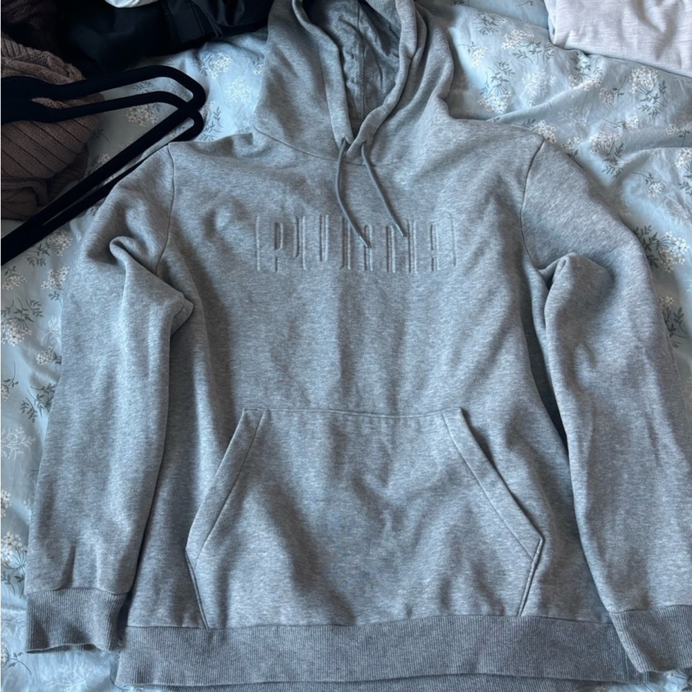 Puma grey hoodie men’s